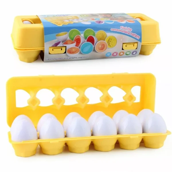 Montessori Geometric Eggs – Remtina